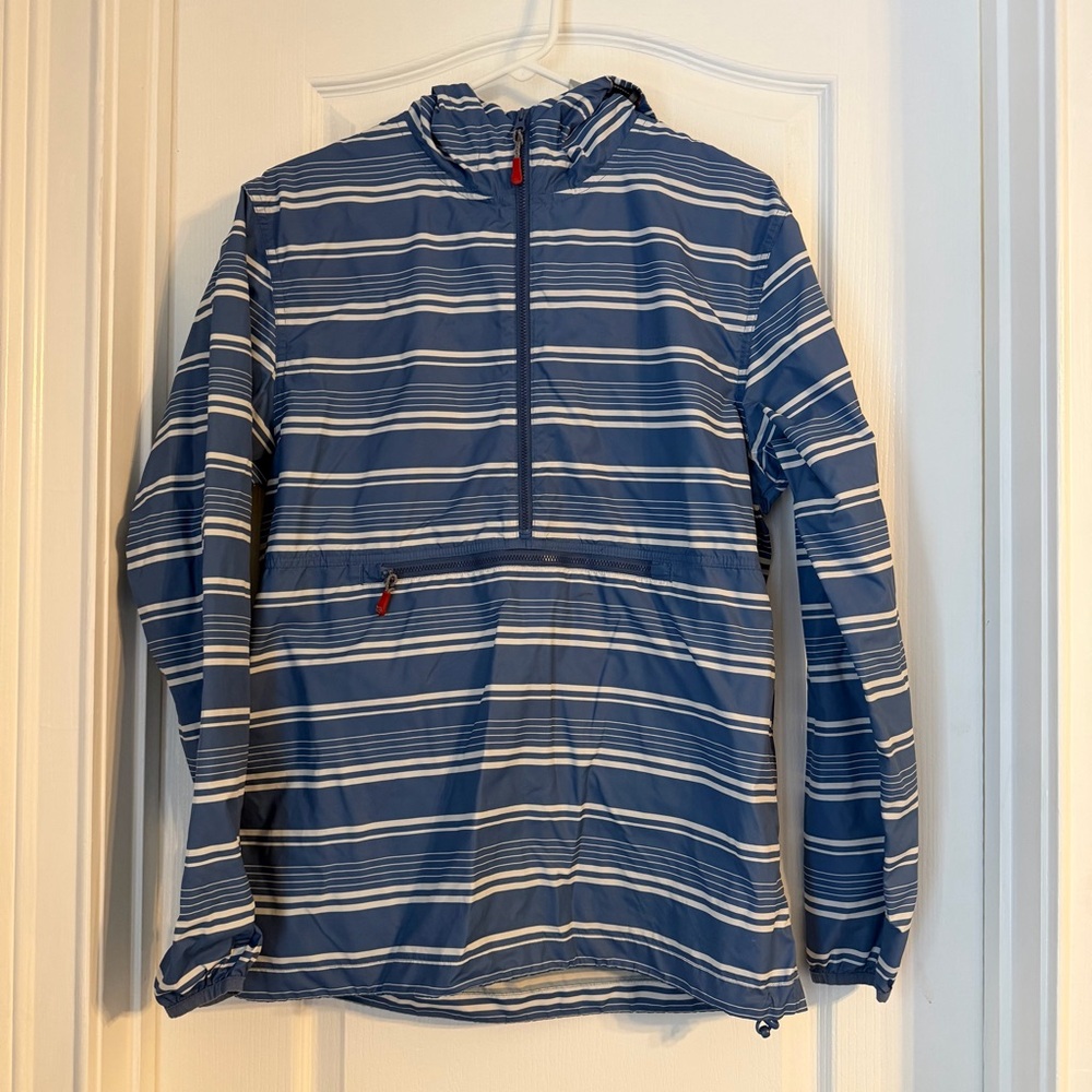 Southern Tide Lightweight Windbreaker Jacket Small Blue